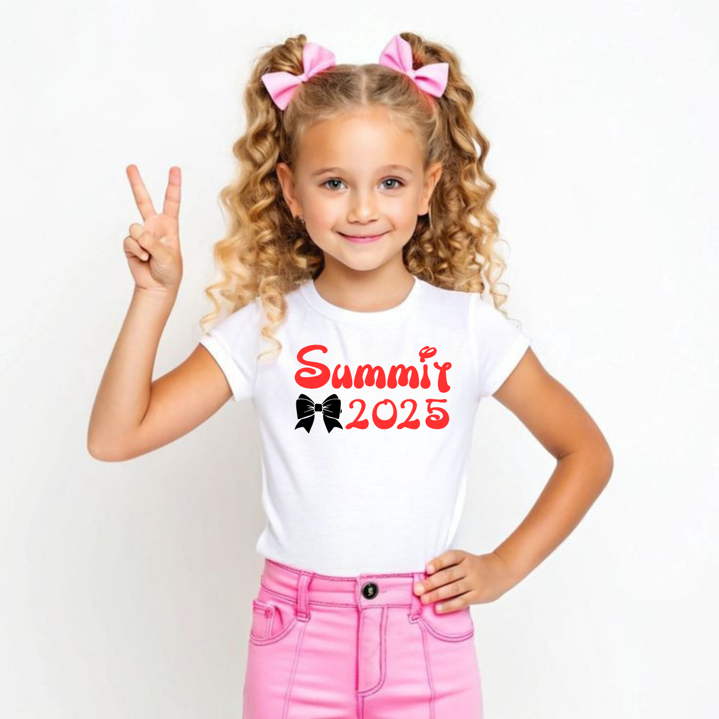 Personalized (Colors) Summit 2025 Cheer Shirt