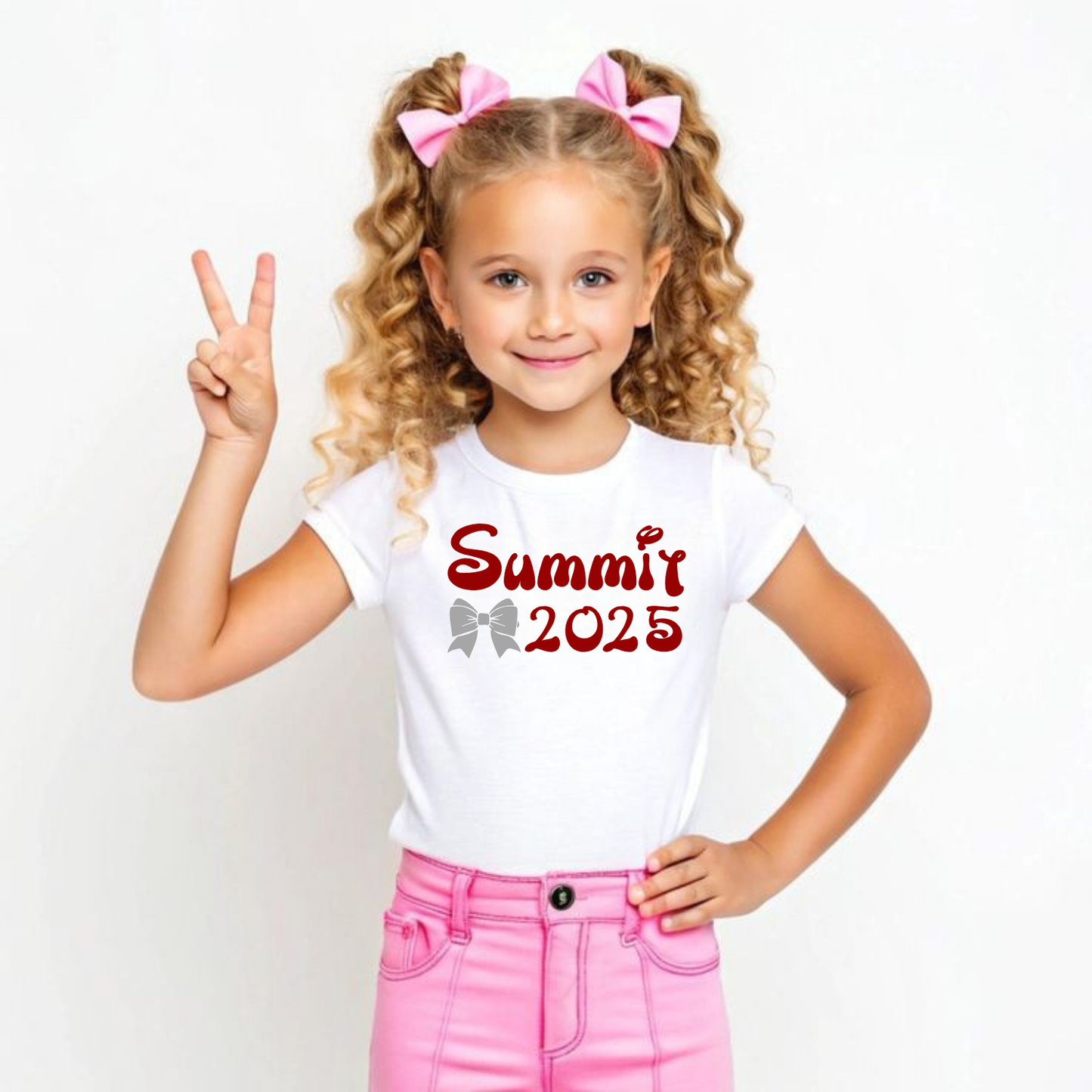 Personalized (Colors) Summit 2025 Cheer Shirt