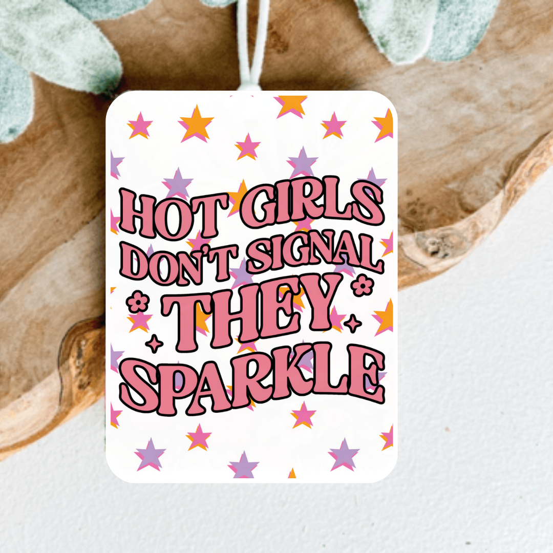 Hot Girls Sparkle Air Freshener, Car Freshie, Car Freshy, Car decoration