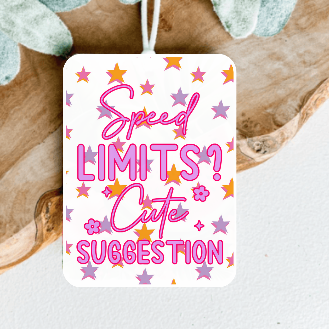 Cute Suggestion Air Freshener, Car Freshie, Car Freshy, Car decoration