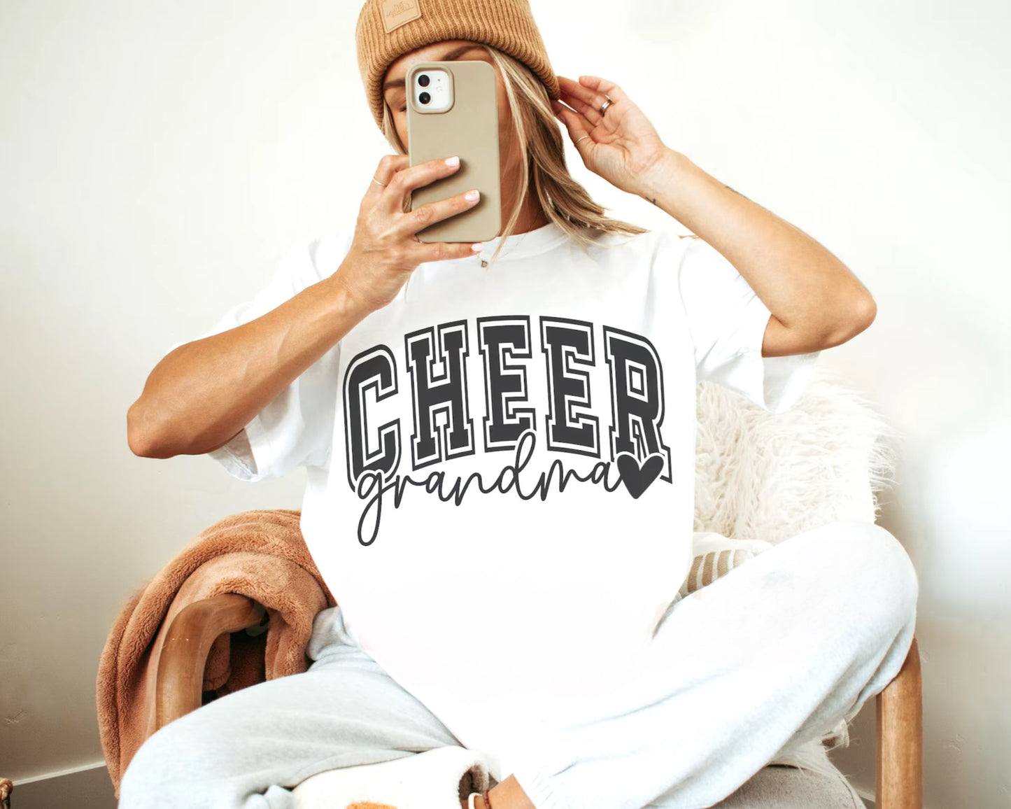 Cheer Grandma Tee 1.12.25