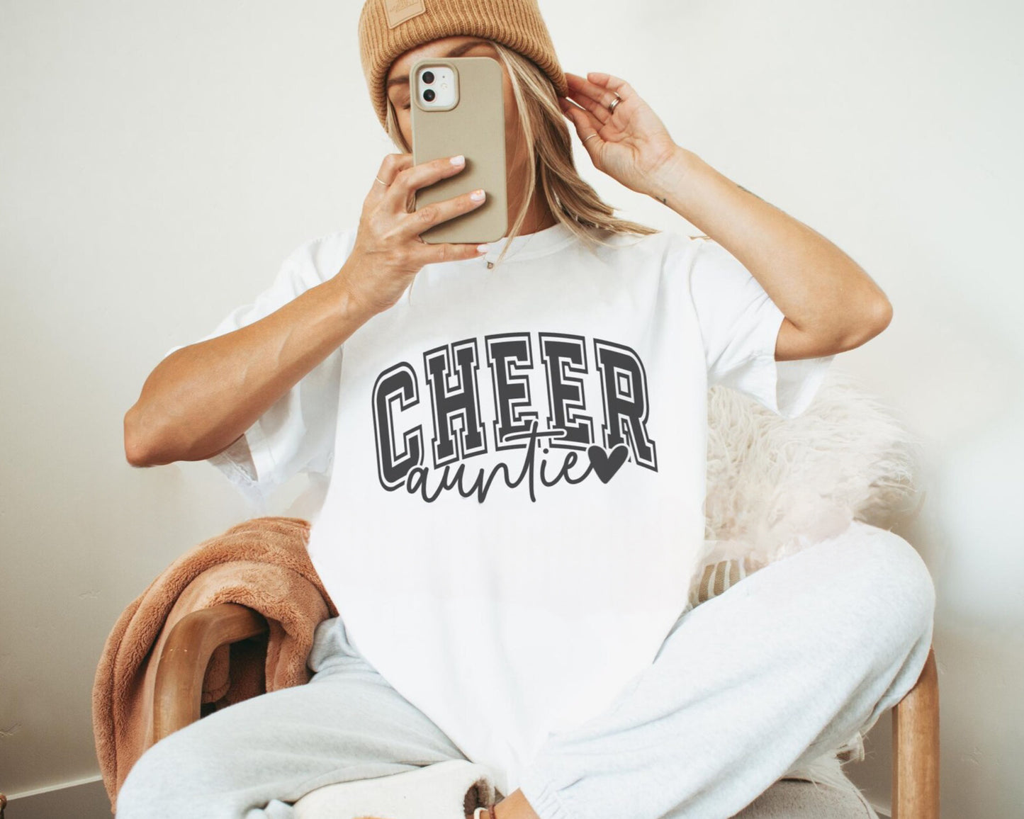 Cheer Auntie Tee 1.12.25