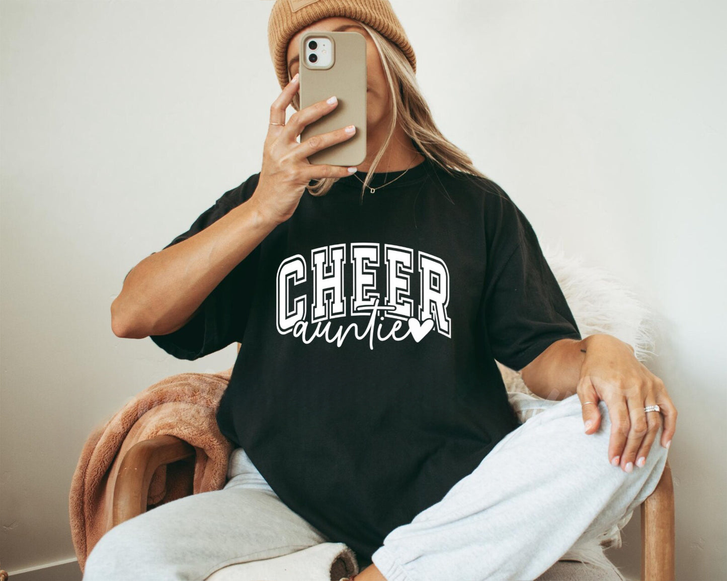 Cheer Auntie Tee 1.12.25