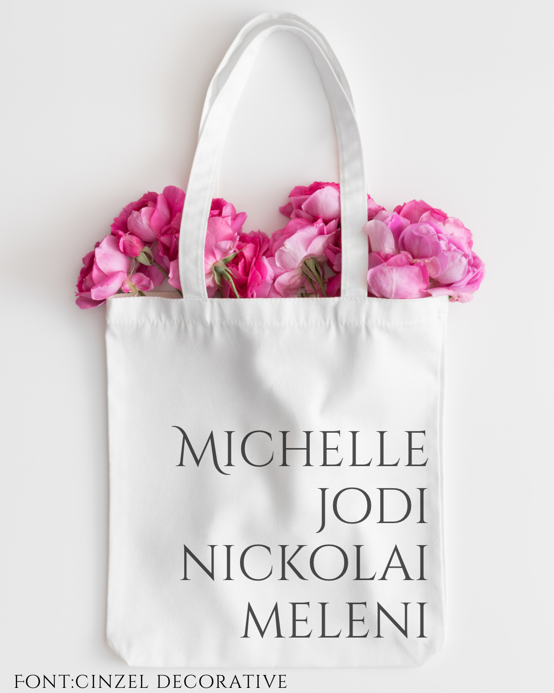 Personalized Name Tote