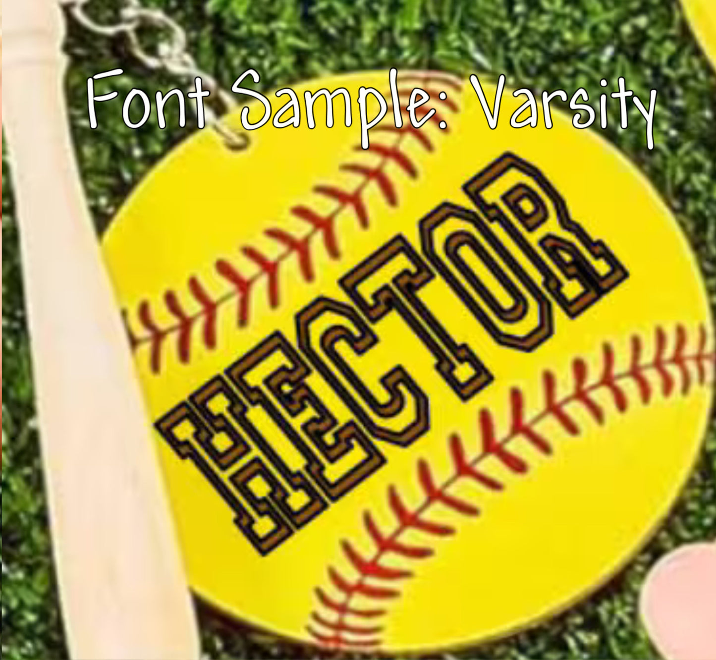 Limited Quantity* Personalized Basketball Keychain/Bag Tag