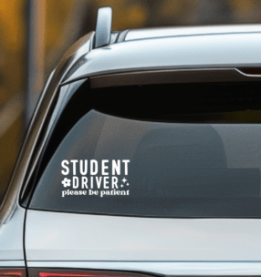 New Driver Car Decal Personalized