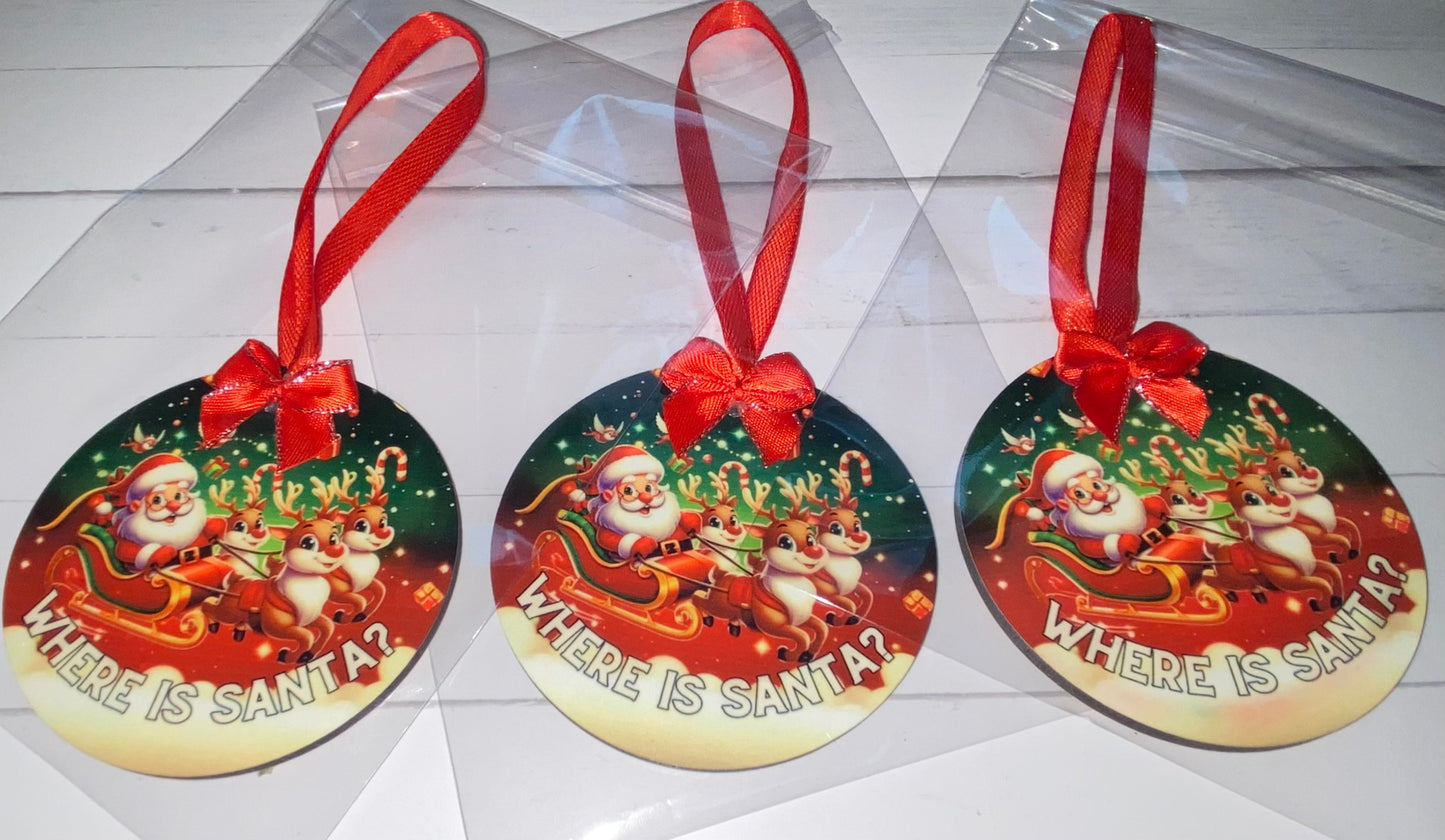 Santa Tracker Ornament