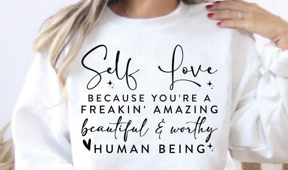 Self Love Tee (up to 5X)