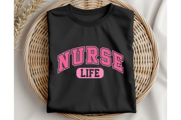 Nurse Life Varsity Tee (up to 5X) 5.6.25