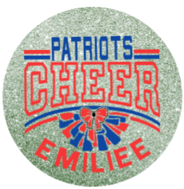 Cheer Team Personalized Tap Bag Smart Tag