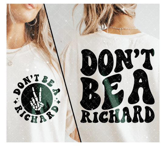 Don’t Be A Richard Tee 1.19.24