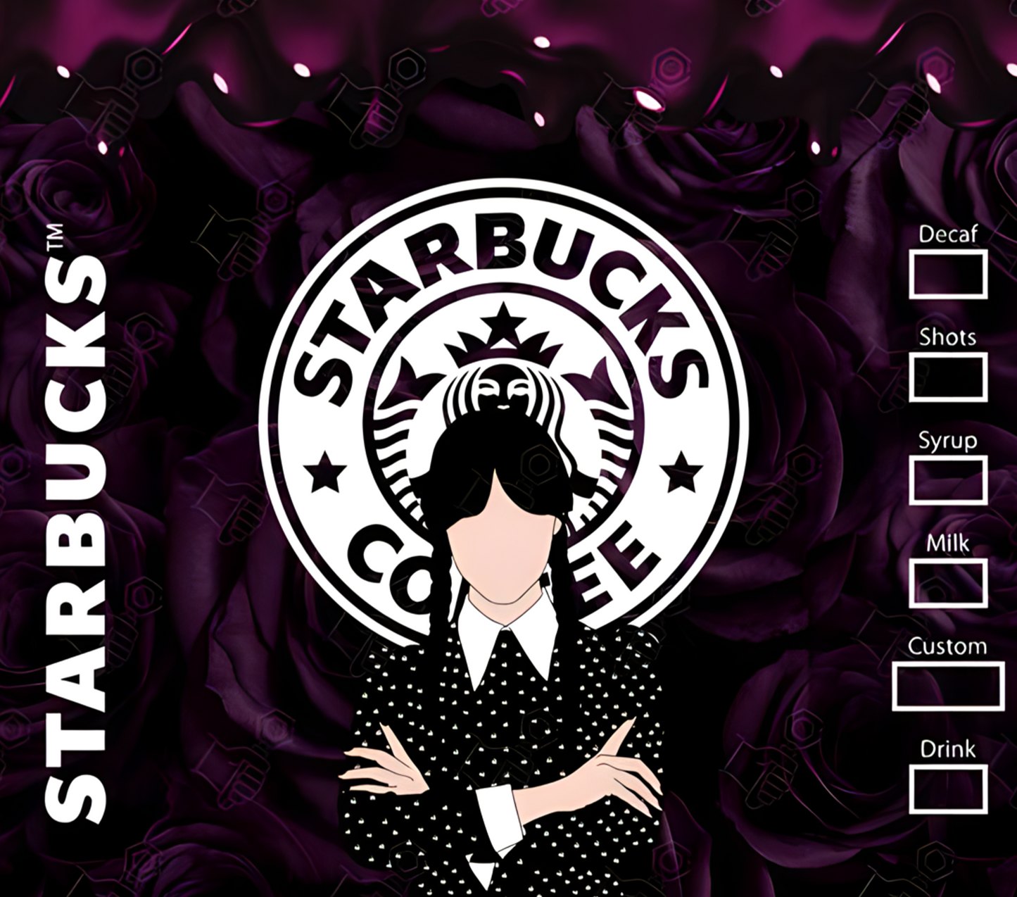 Starbies Inspo Character Tumbler