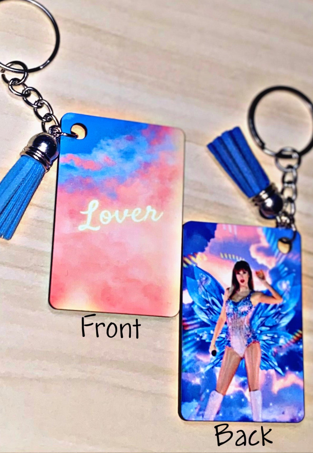 SwifTAY Lover Sublimated Keychain