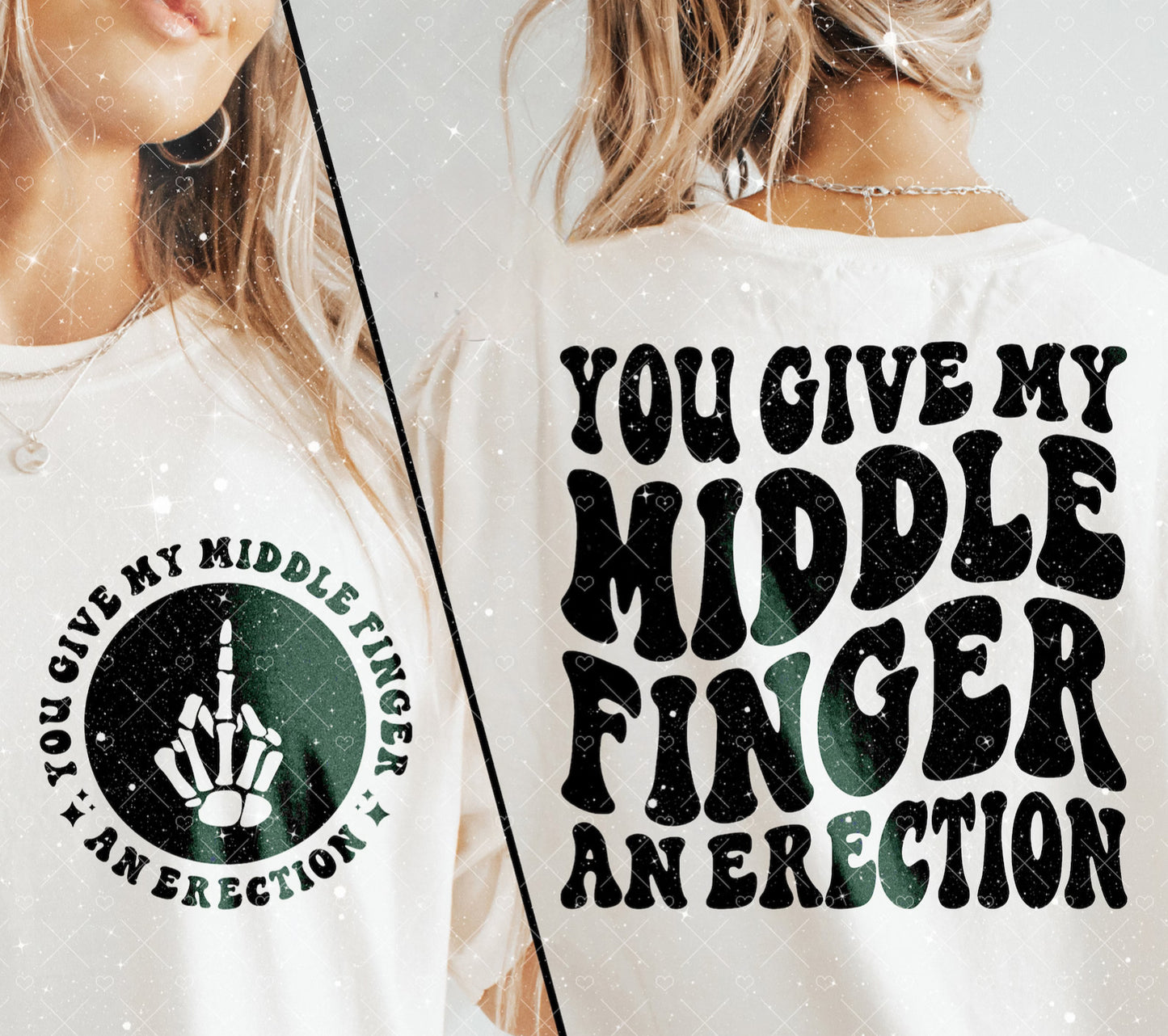 You Give My Middle Finger Tee 1.17.24