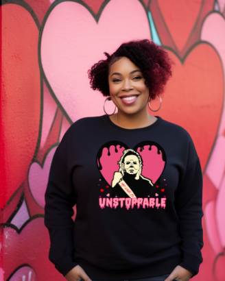 Unstoppable Love Valentine Sweatshirt (up to 5X) 2024 Valentine’s Day