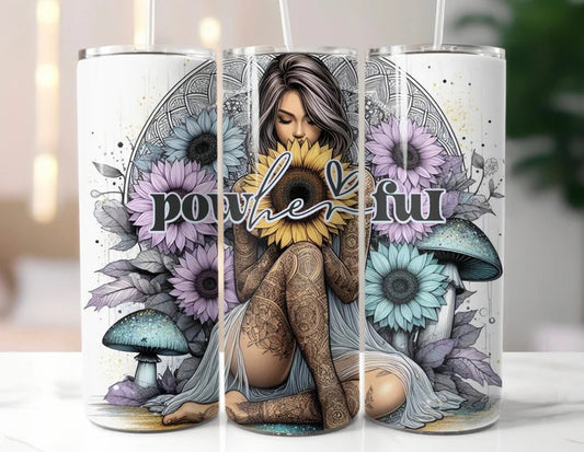 Tattoed powHERful Tumbler