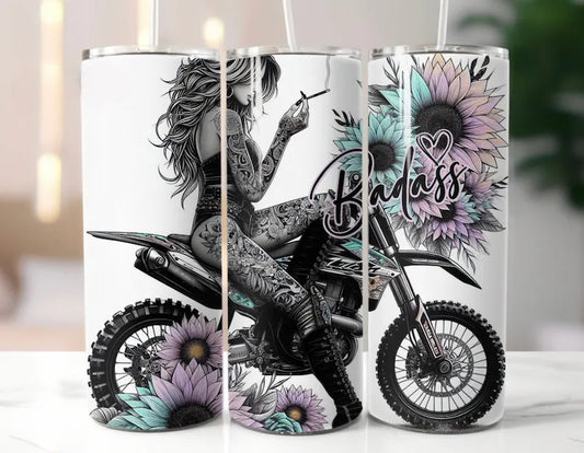 Tattoed Badass Tumbler