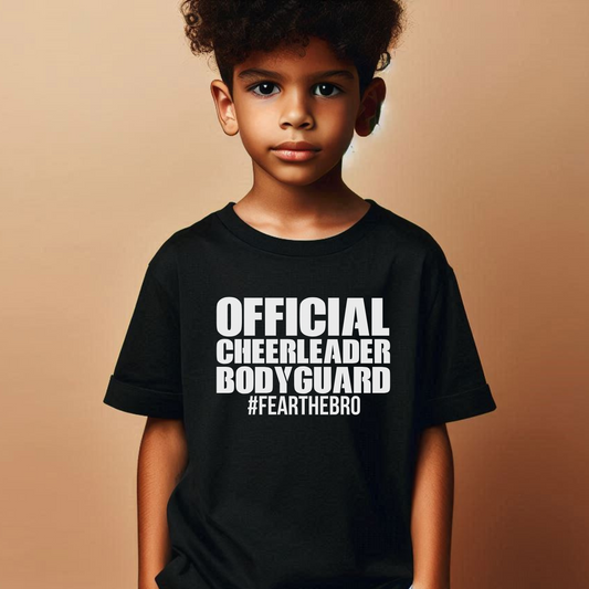 Official Cheerleader Bodyguard Tee 1.20.25