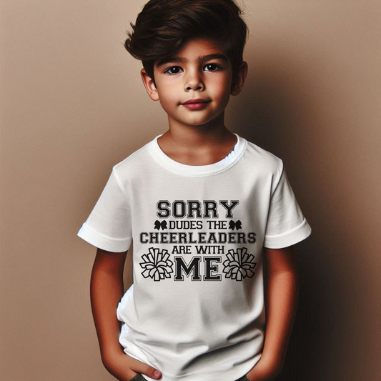 Sorry Dudes Cheer Tee 1.20.25