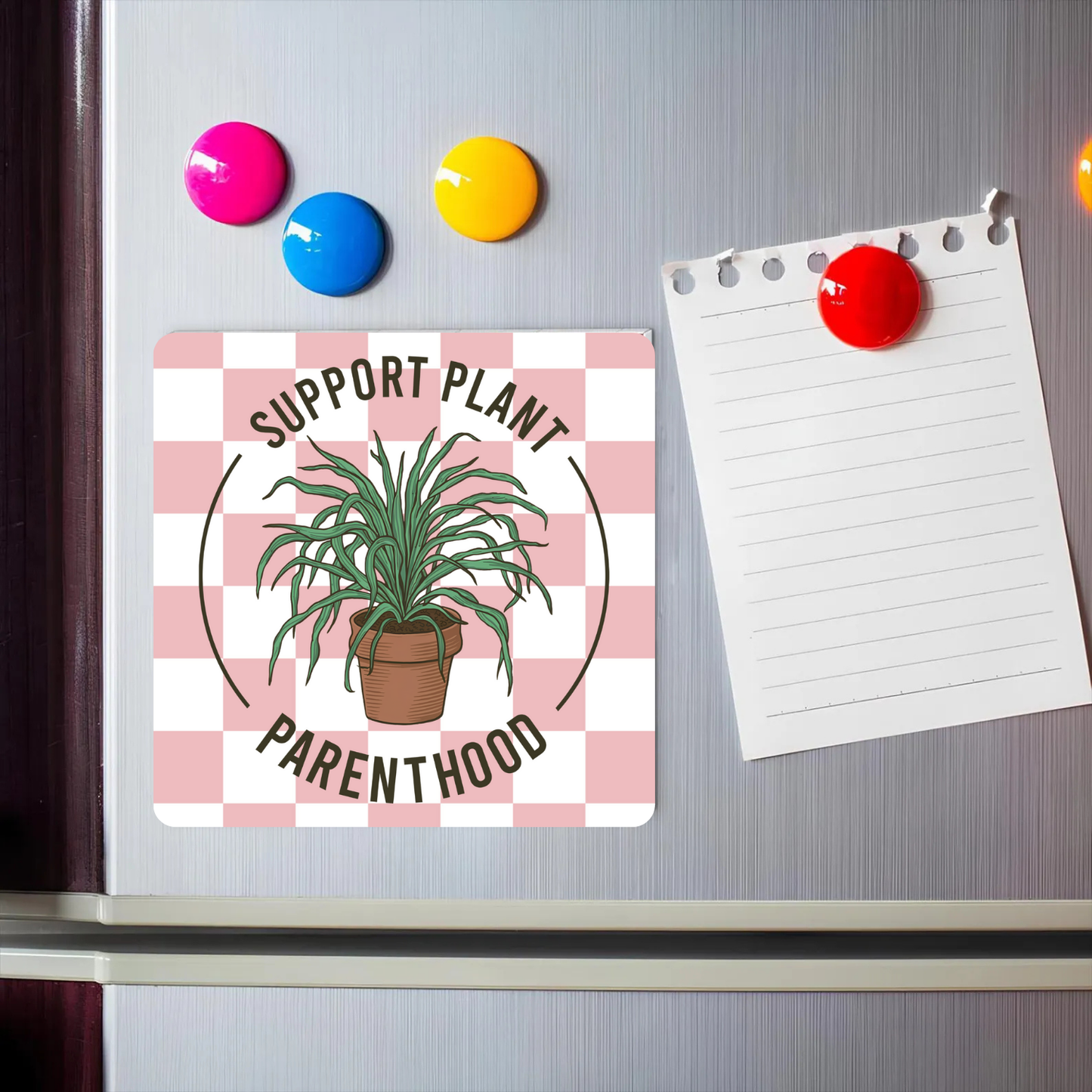 Botany Plants? 3x3 Flat Fridge Magnet, Locker Magnet