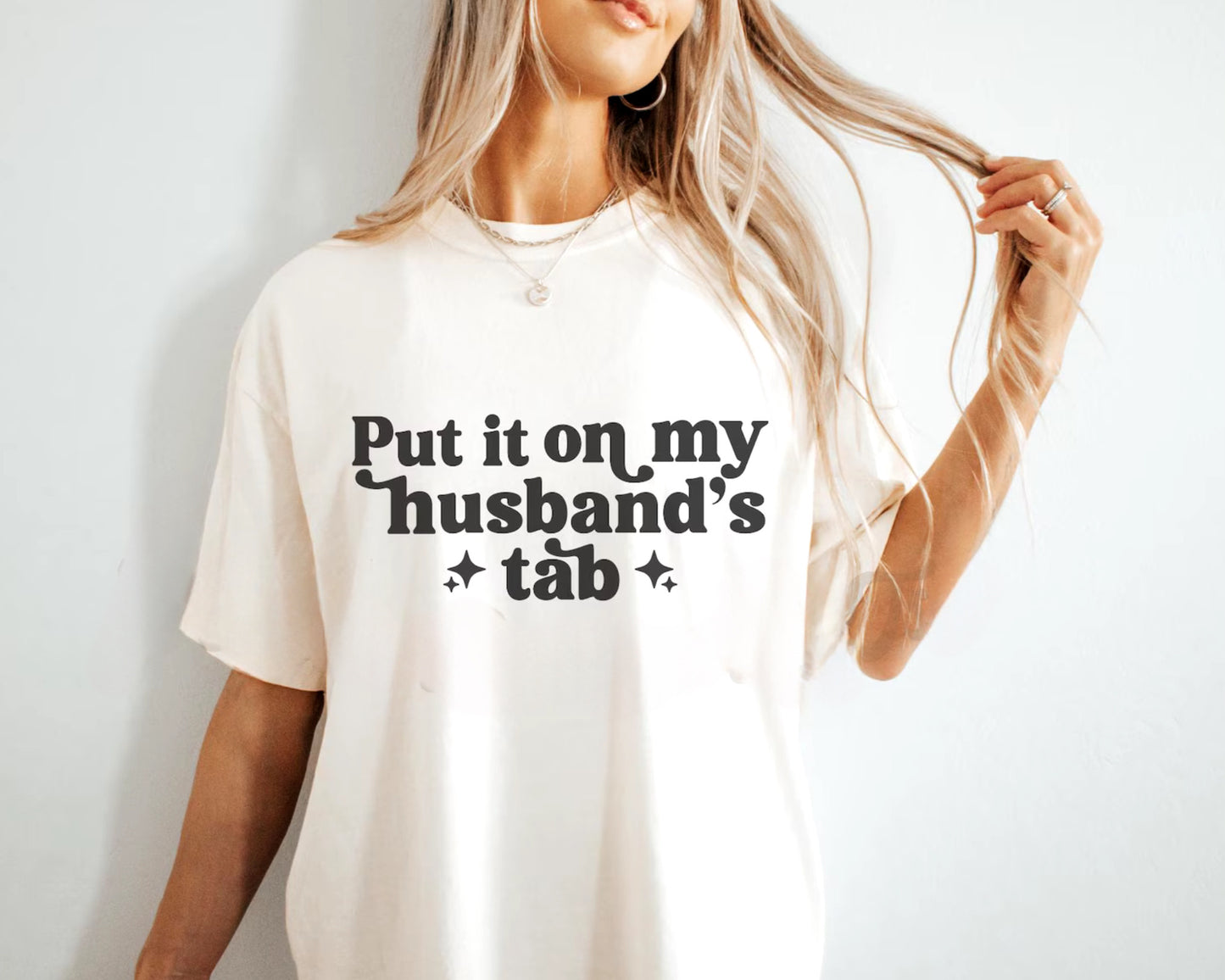 Put on My Husband’s Tab Tee 1.12.25