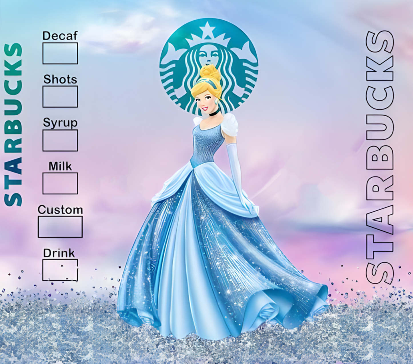 Starbies Inspo Character Tumbler