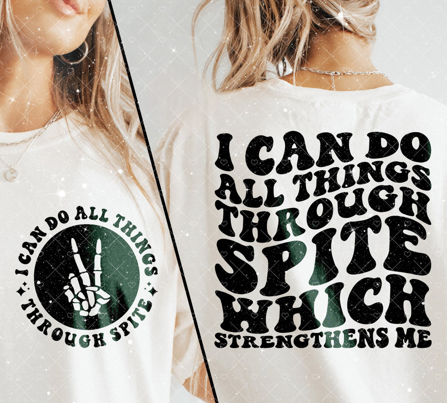 All Things Through Spite Tee 1.19.24