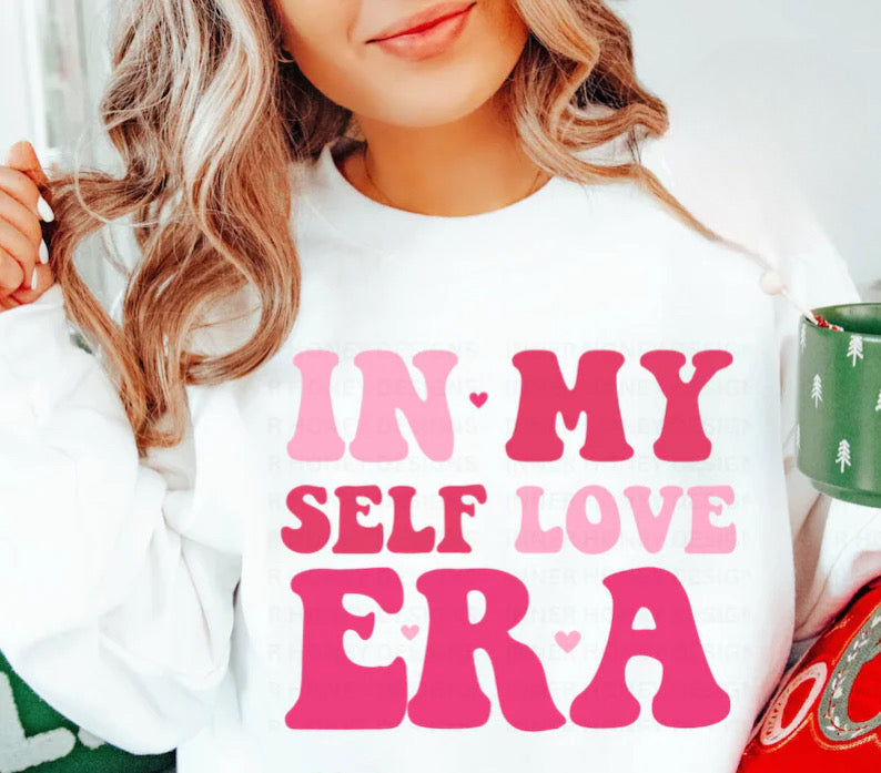 Pink Self Love Sweatshirt (up to 4X) 2024 Valentine’s Day