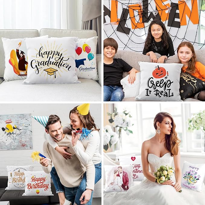 College University Logo Personalized Keepsake Pillow Cover (Pillow Insert Add-On Available)