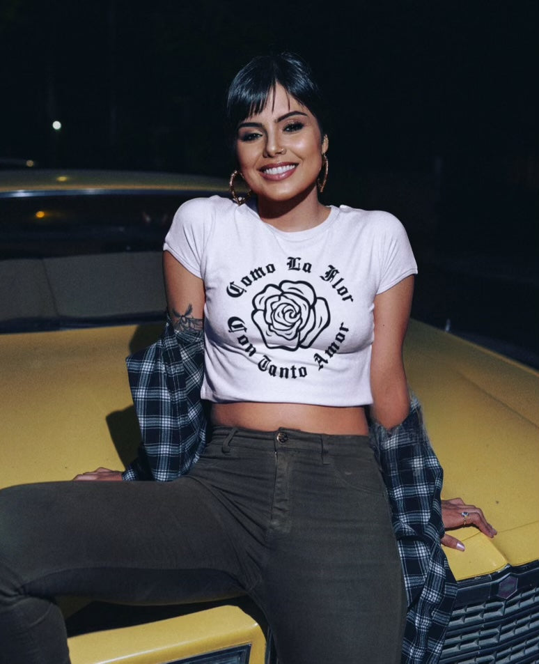 Selena Como La Flor Tee Extended Sizes Available