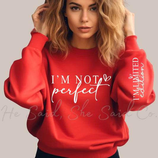 Limited Edition Motivational Sleeve Sweatshirt