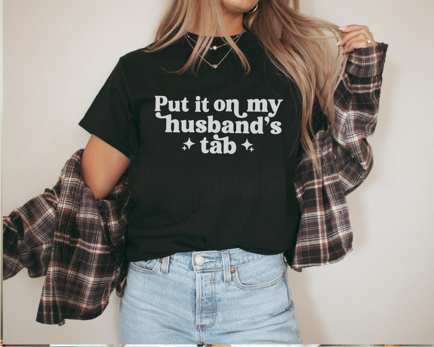 Put on My Husband’s Tab Tee 1.12.25