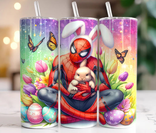 Bunny Spider-Guy Easter Tumbler