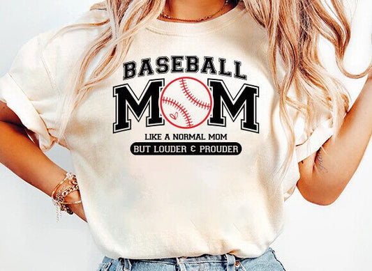 Baseball Mom Tee (up to 5X) 5.6.25