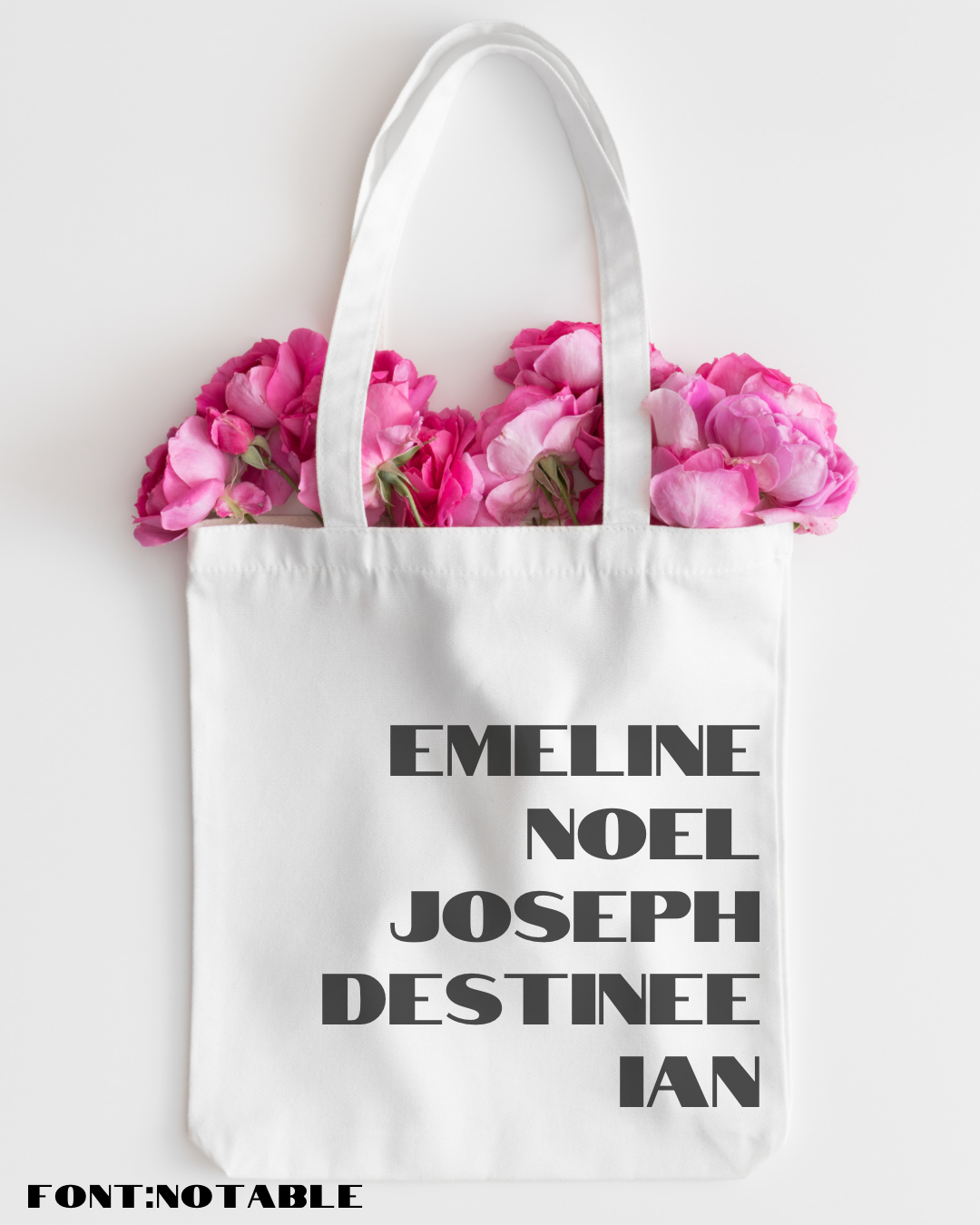 Personalized Name Tote
