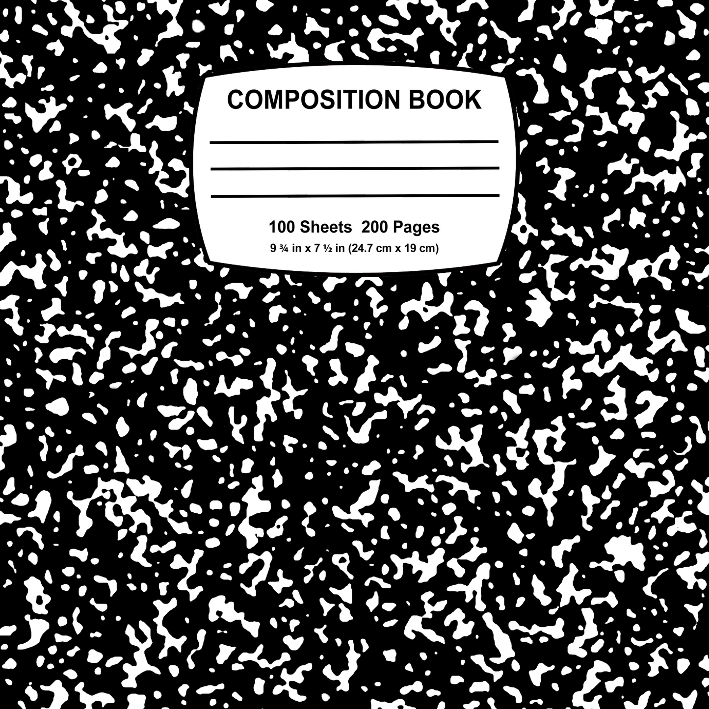 Personalized Teacher Composition Notbook 3x3 Flat Fridge Magnet, Locker Magnet