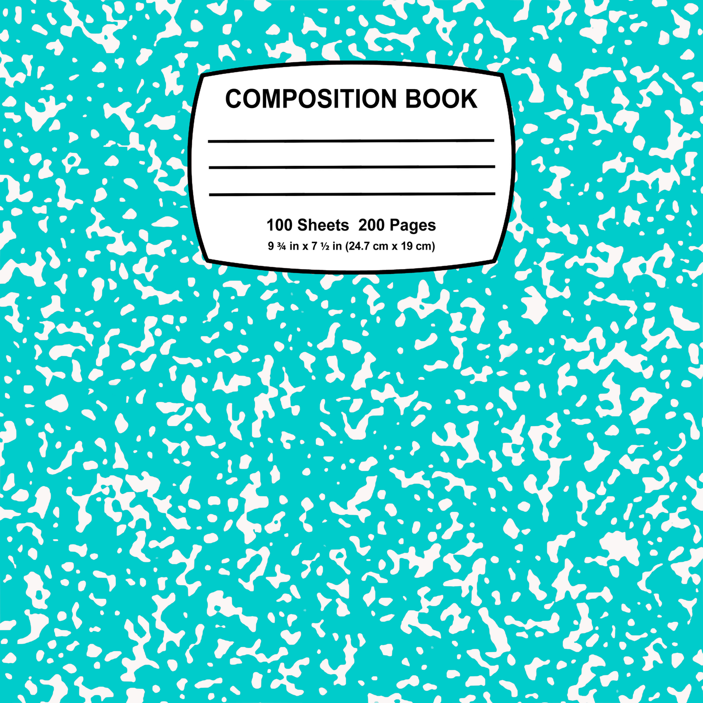 Personalized Teacher Composition Notbook 3x3 Flat Fridge Magnet, Locker Magnet