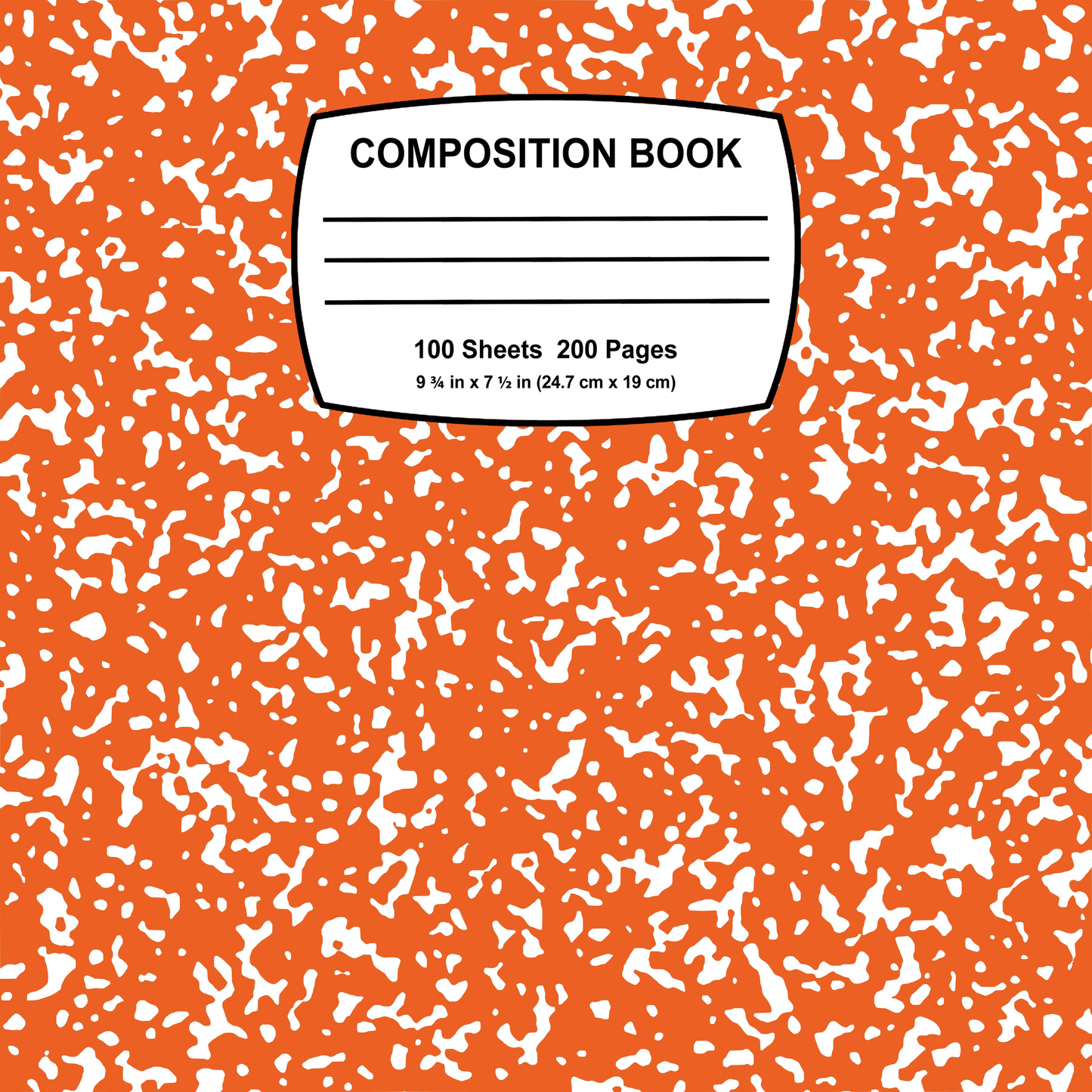 Personalized Teacher Composition Notbook 3x3 Flat Fridge Magnet, Locker Magnet