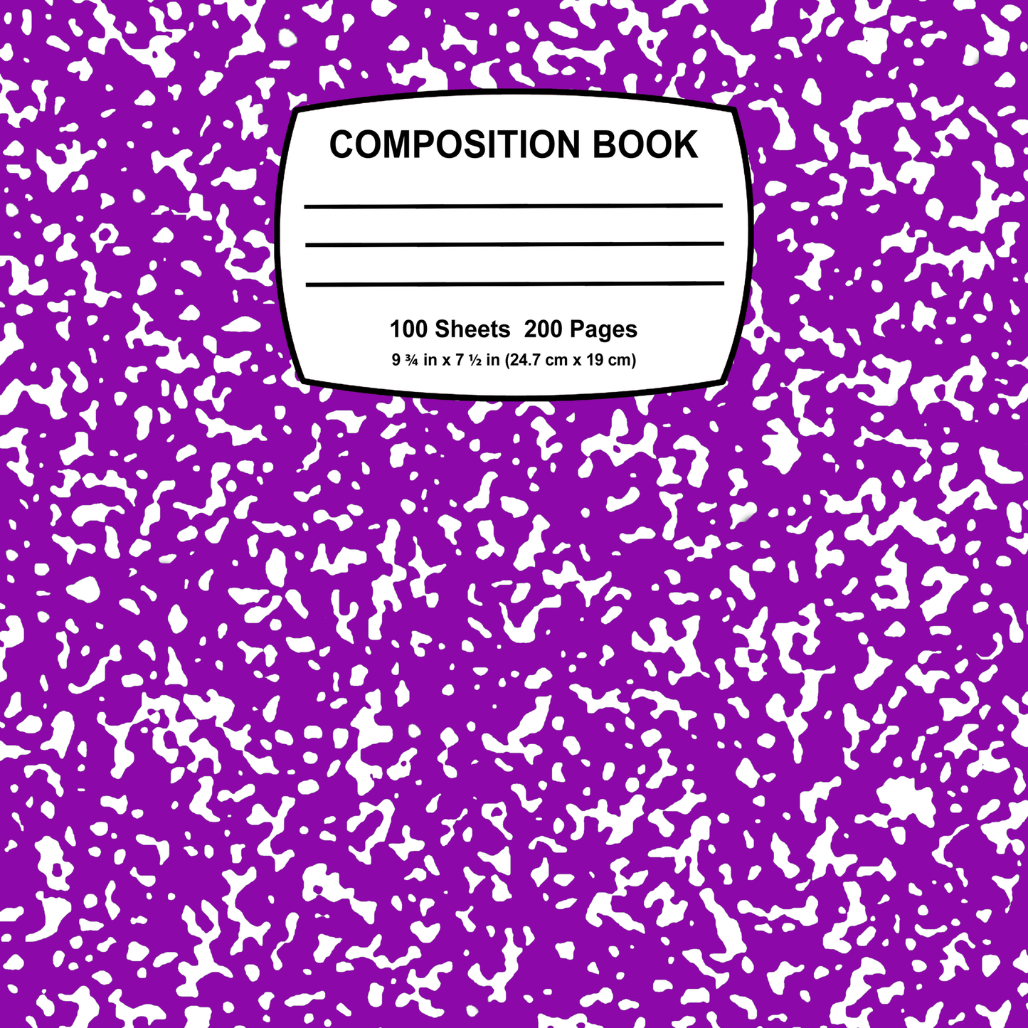 Personalized Teacher Composition Notbook 3x3 Flat Fridge Magnet, Locker Magnet