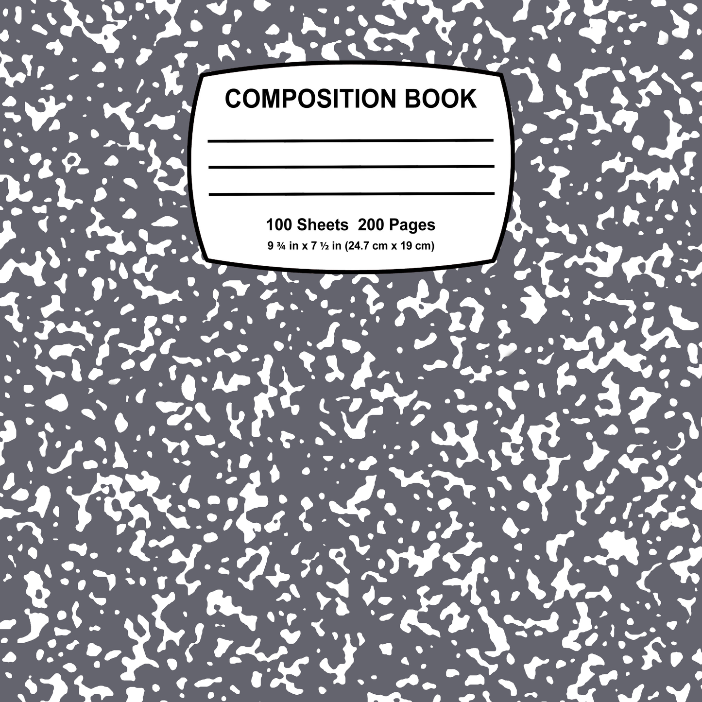Personalized Teacher Composition Notbook 3x3 Flat Fridge Magnet, Locker Magnet