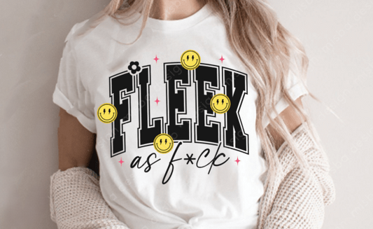 Smiley Fleek AF Tee (up to 5X) 7.11.25