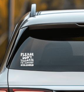 I'm Already Stressed Decal Personalized