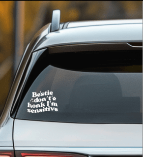 I'm Sensitive Decal Personalized
