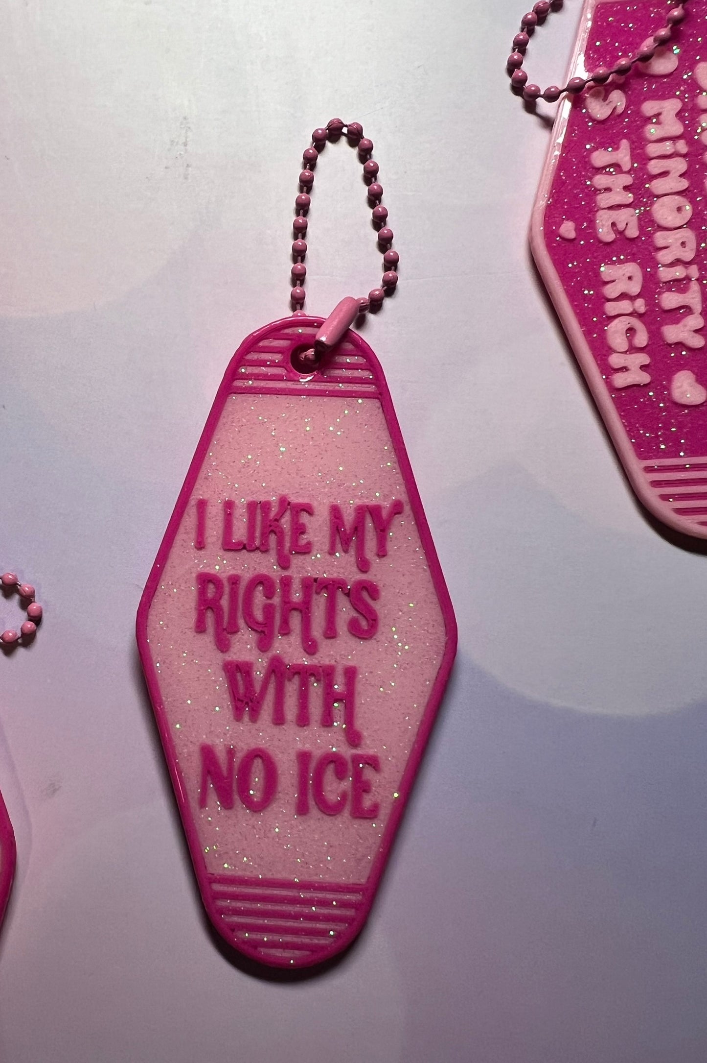 Resist But Make It Cute Keychains
