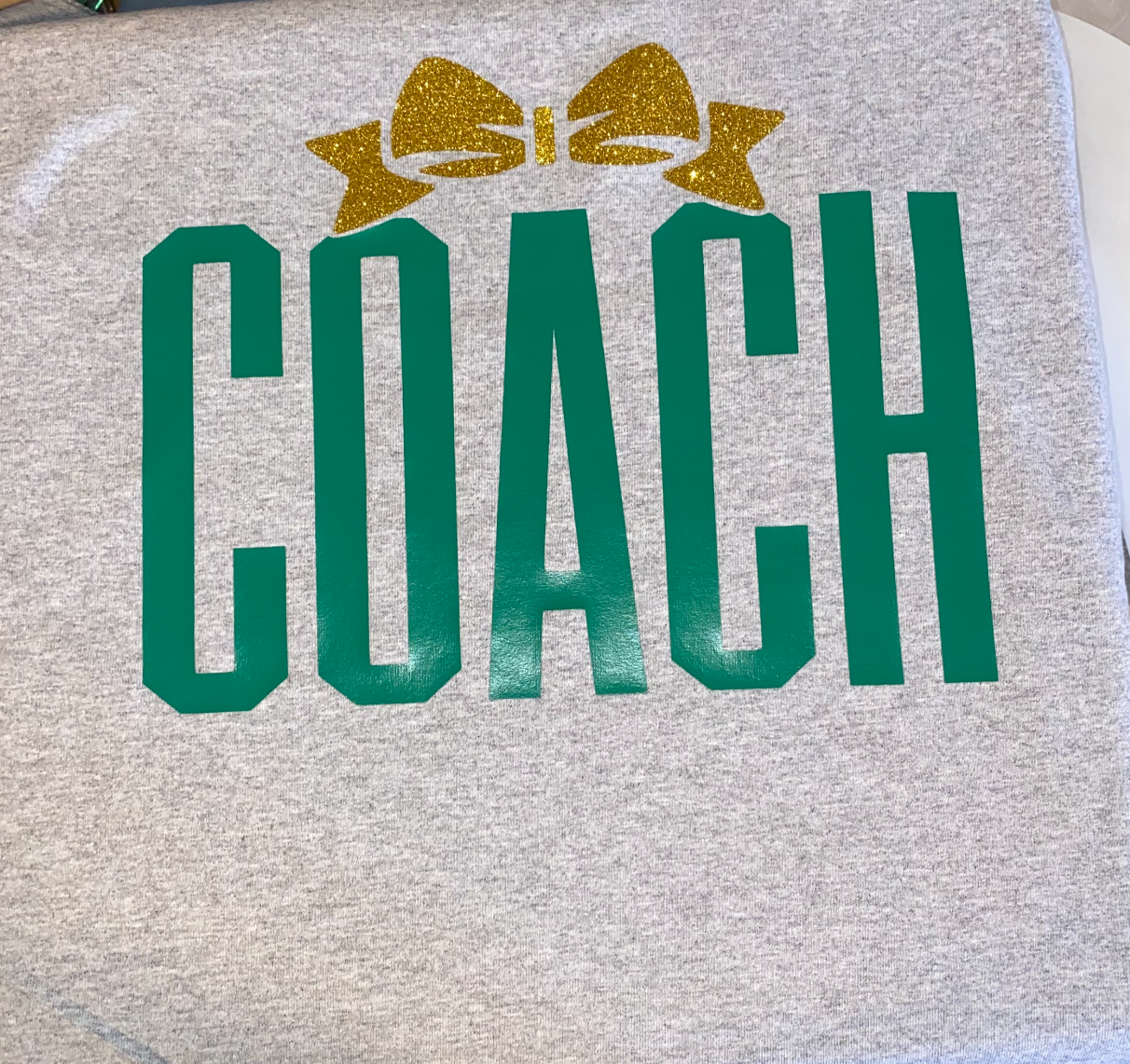 Personalized Glitter Cheer Shirt | Cheer Tshirts | Cheerleading Mom Shirts | Cheerleader Gift | Glitter Megaphone Shirt | Gildan Adult Youth Unisex Tee
