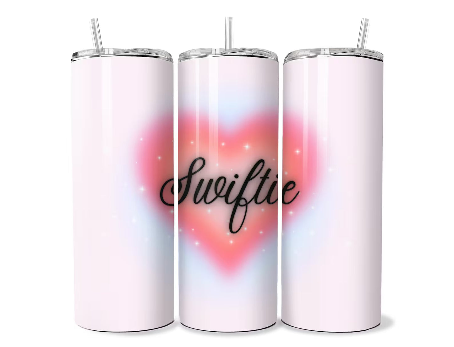 Airbrushed Heart Doja/Swiftie Tumbler