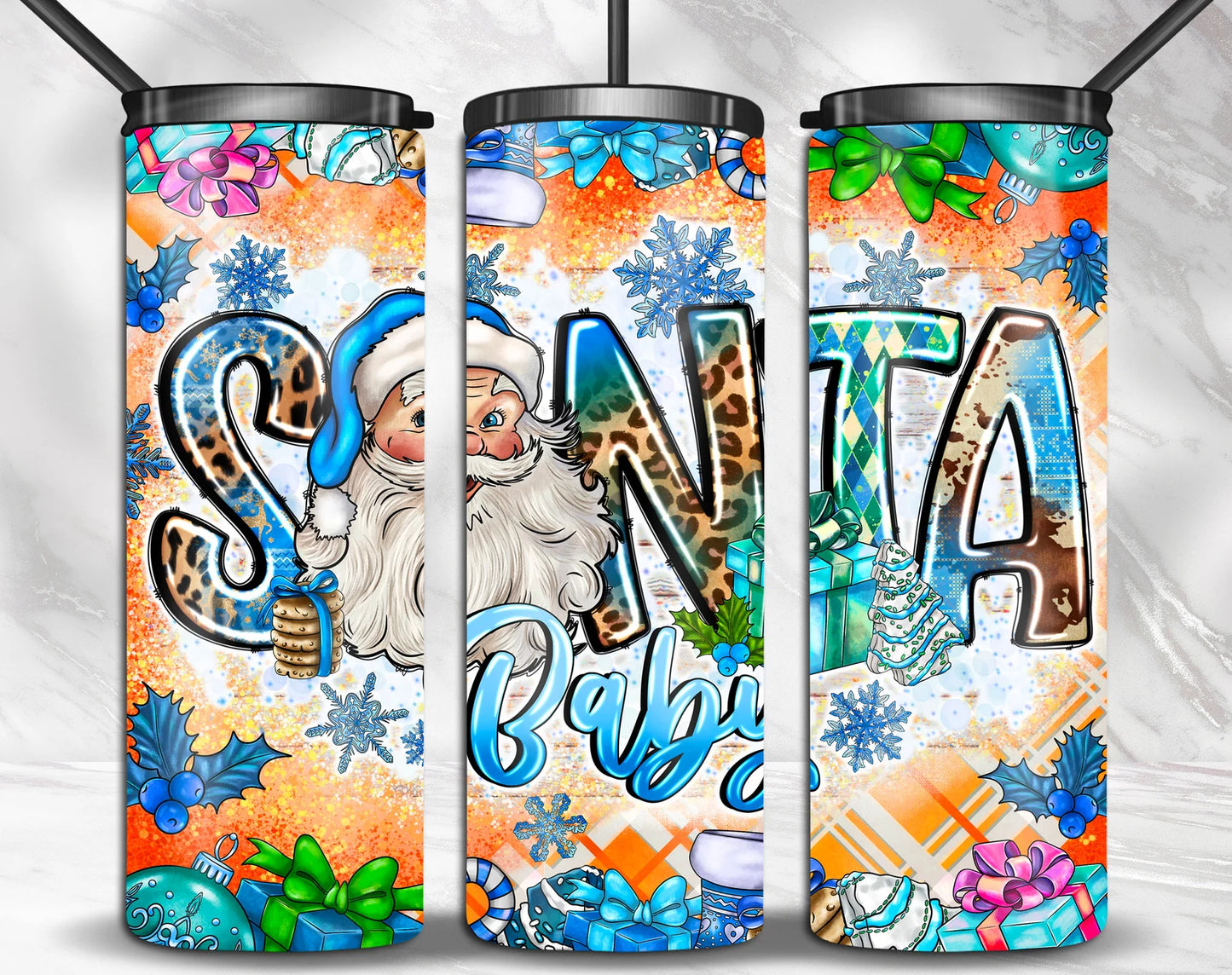 Santa Baby Christmas Tumbler