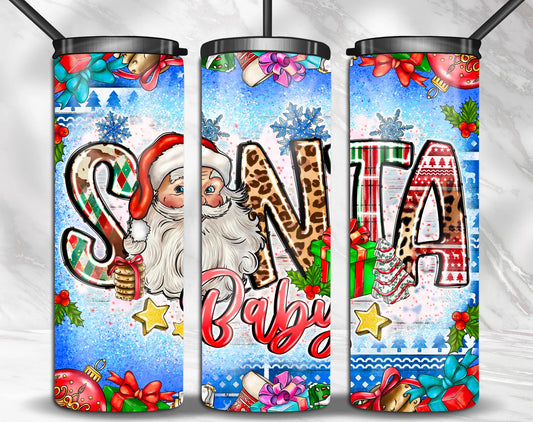 Santa Baby Christmas Tumbler