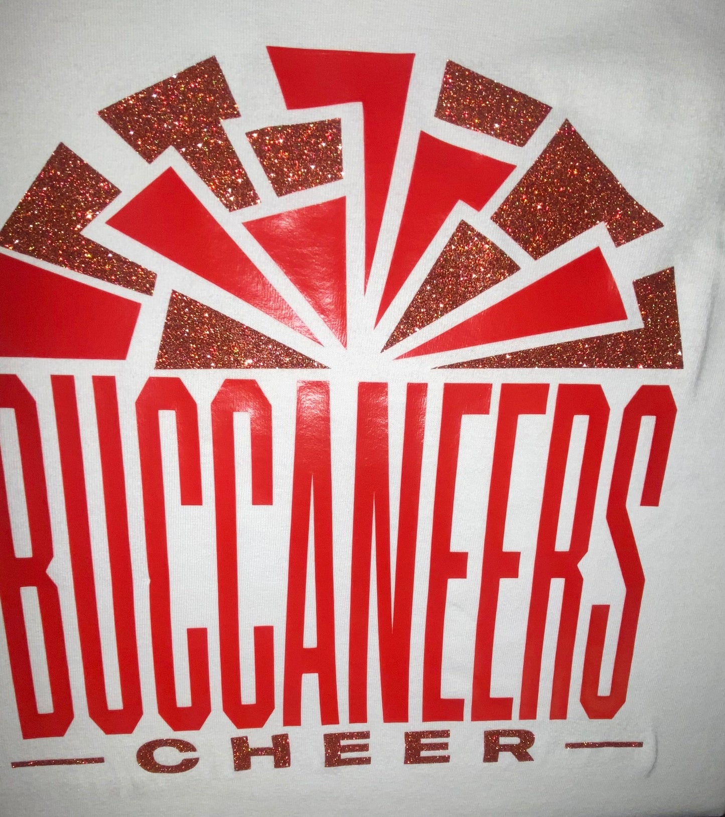 Personalized Glitter Cheer Shirt | Cheer Tshirts | Cheerleading Mom Shirts | Cheerleader Gift | Glitter Megaphone Shirt | Gildan Adult Youth Unisex Tee