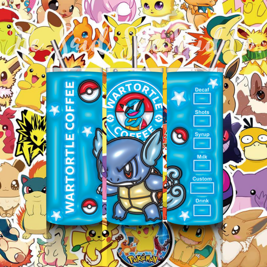 Pokemon Tumbler-Inflated Wartortle